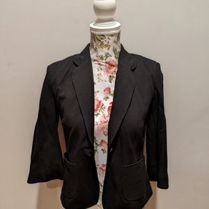 Black French Connection Blazer with ¾ sleeves
